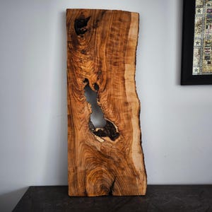 Turkish Olive Root Burl Wood – Unique Natural Slab for Epoxy, Resin Art, and Decoration – Rustic Live Edge Burl for Woodworking & Crafts