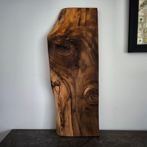 Walnut Root Burl Slab for Epoxy Works – Natural Rustic Burl Wood Piece – Unique Live Edge Wood for Resin Art, Crafts, and Woodworking