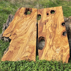 Handcrafted Turkish Olive Root Burl - Unique Natural Wood Piece, Artisan Crafted  -  Natural Wood, Perfect for Custom Projects - Art - Epoxy