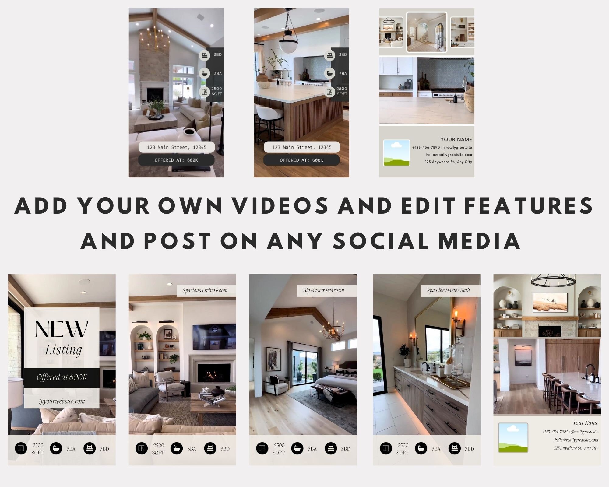 Just Listed Real Estate Reels Real Estate Listing Videos Story