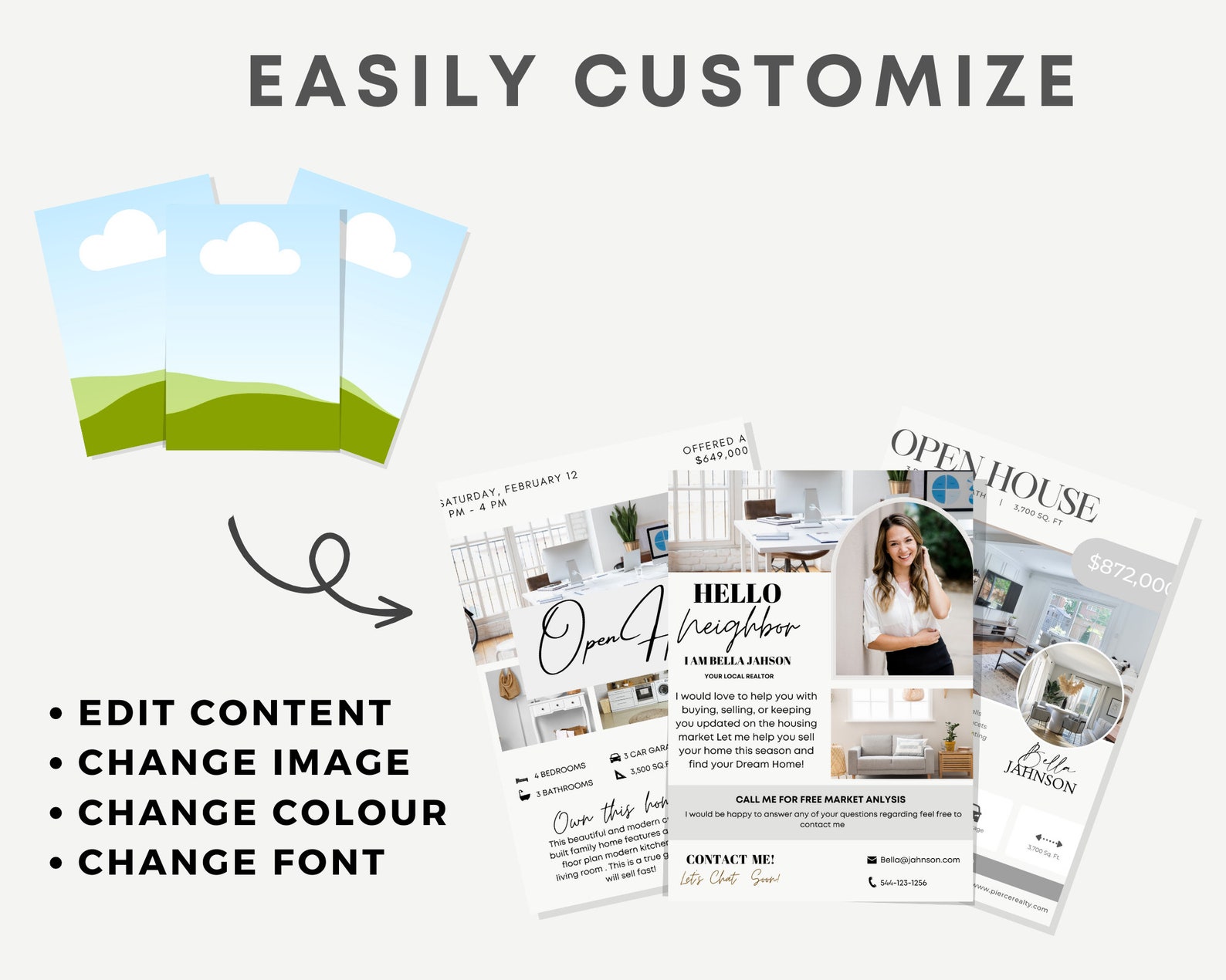 Etsy Fully Editable Product Listing Templates , Etsy Listing, Mockup