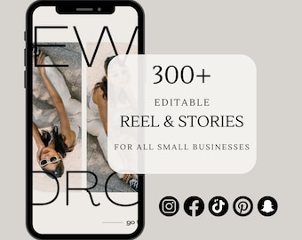 300+ Animated Reel Templates: Editable Video Designs (Canva)