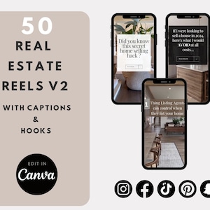 50 Real Estate Reels: 2024 Marketing Templates image 1