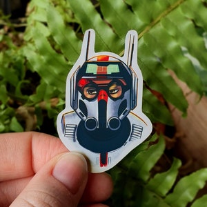 Tech Sticker || matte || The Bad Batch