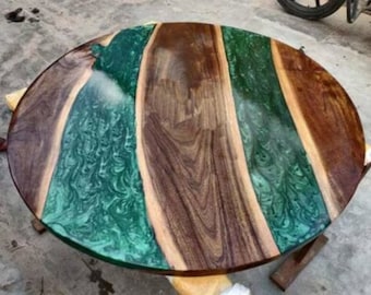 Round epoxy dining table, round epoxy table, Round black epoxy table, round epoxy coffee table, Round epoxy river table, Round Coffee table