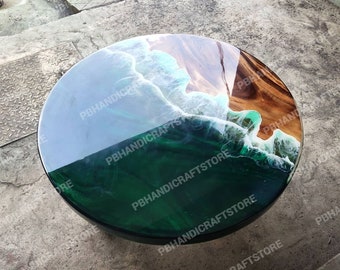 Round epoxy dining table, round epoxy table, Round black epoxy table, round epoxy coffee table, Round epoxy river table, Round Coffee table