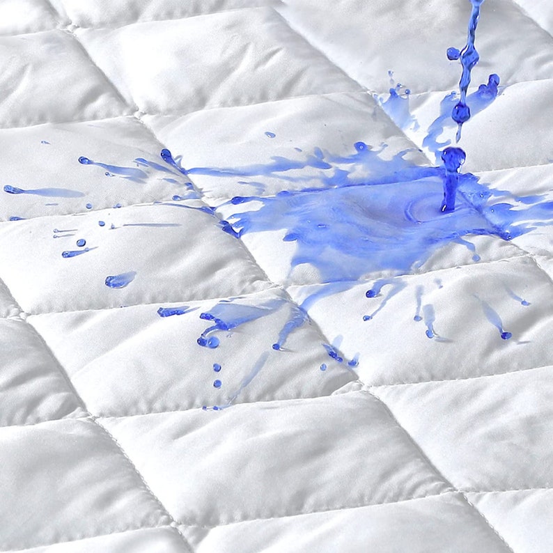 Extra Deep WATERPROOF Quilted Mattress Protector Cover Fitted Bed Cover Sheet in Single,small