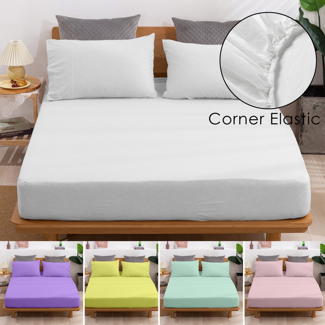 40cm Deep Fitted Sheets Made up of 100 Egyptian Cotton 400 Thread