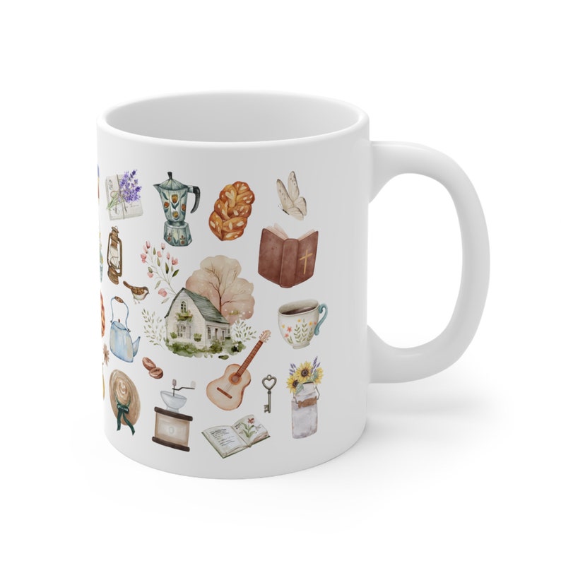 Cottagecore Farm Life Mug: Homemaker Gift, Christian Mom Coffee Cup image 8