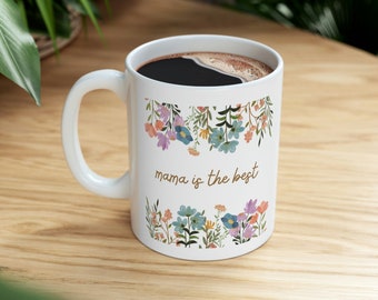 Floral Mama Coffee Mug | Mother's Day Gift