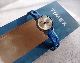 Vintage nooit gebruikt lief en zacht Timex horloge