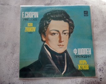 Rare Vinyl F.Chopin, Igor Zhukov piano USSR Soviet