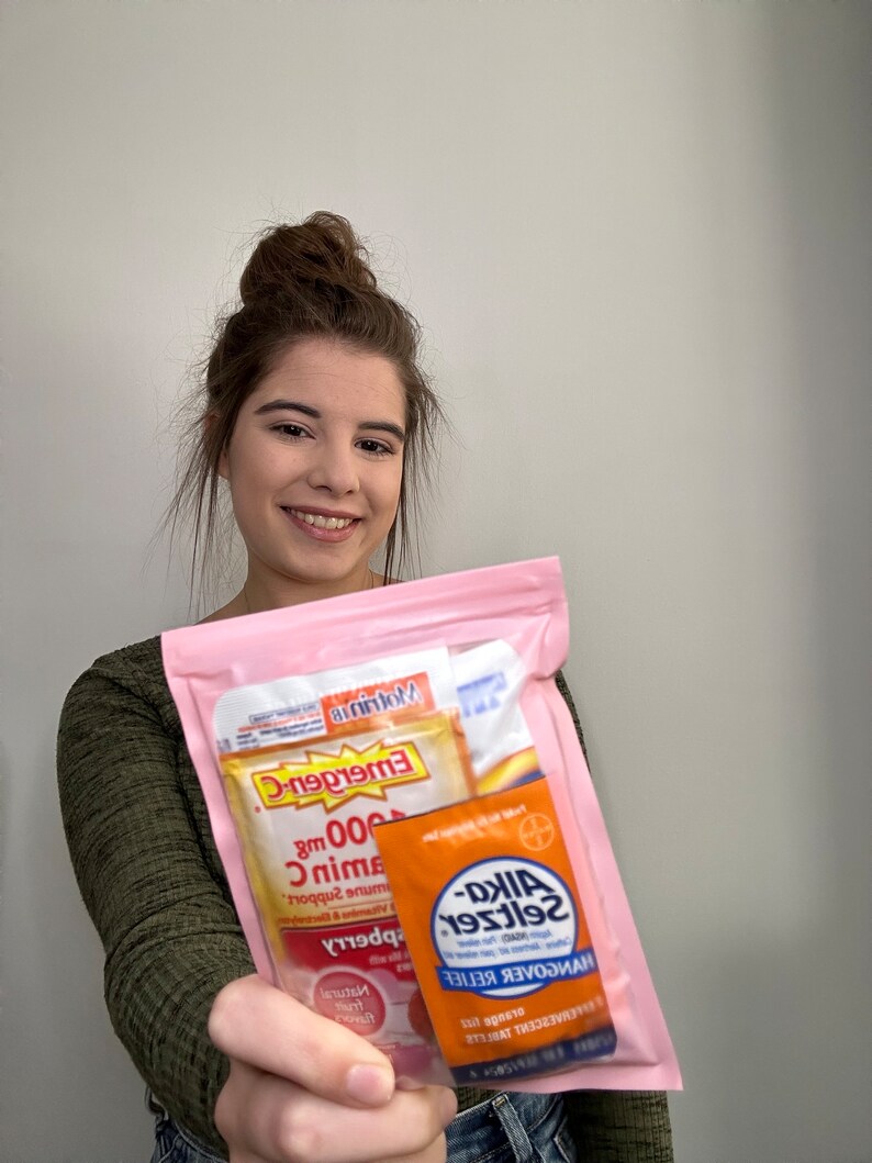 Hangover Recovery Kit Pre Packaged Weddings, Travel, Events