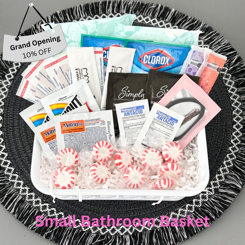 Wedding Amenity Basket Just in Case Products for Guest Etsy