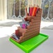 Mario Desk Organiser Mario Finish Block - Etsy