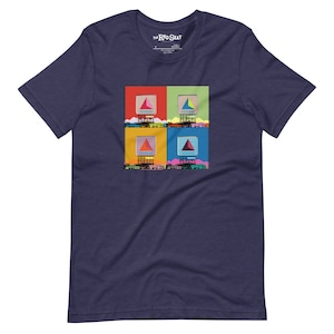 Red Sox Citgo Sign T-Shirt | Boston Fenway Park Unisex T-Shirt | Boston Red Sox Citgo Sign Retro Art Shirt