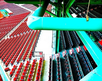 Fenway Park Photo | Boston Red Sox Grandstand Fine Art Print