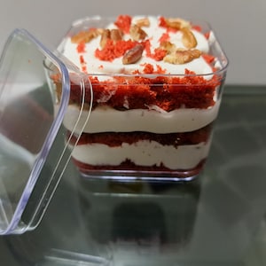 Red Velvet Cheesecake Jar