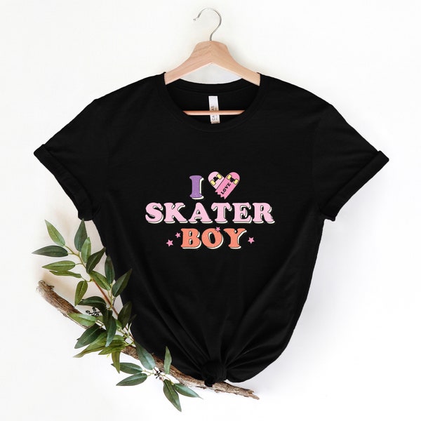 I Heart Skater Boys Shirt Etsy