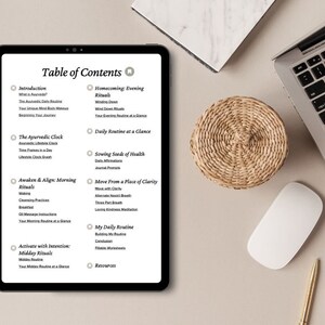 Ayurveda Daily Routine Digital Guide image 4