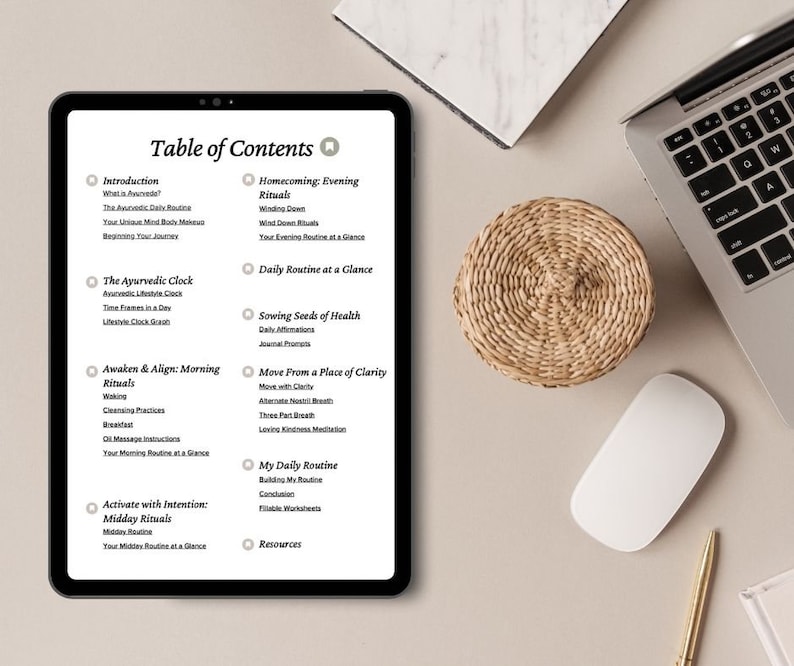 Ayurveda Daily Routine Digital Guide image 4