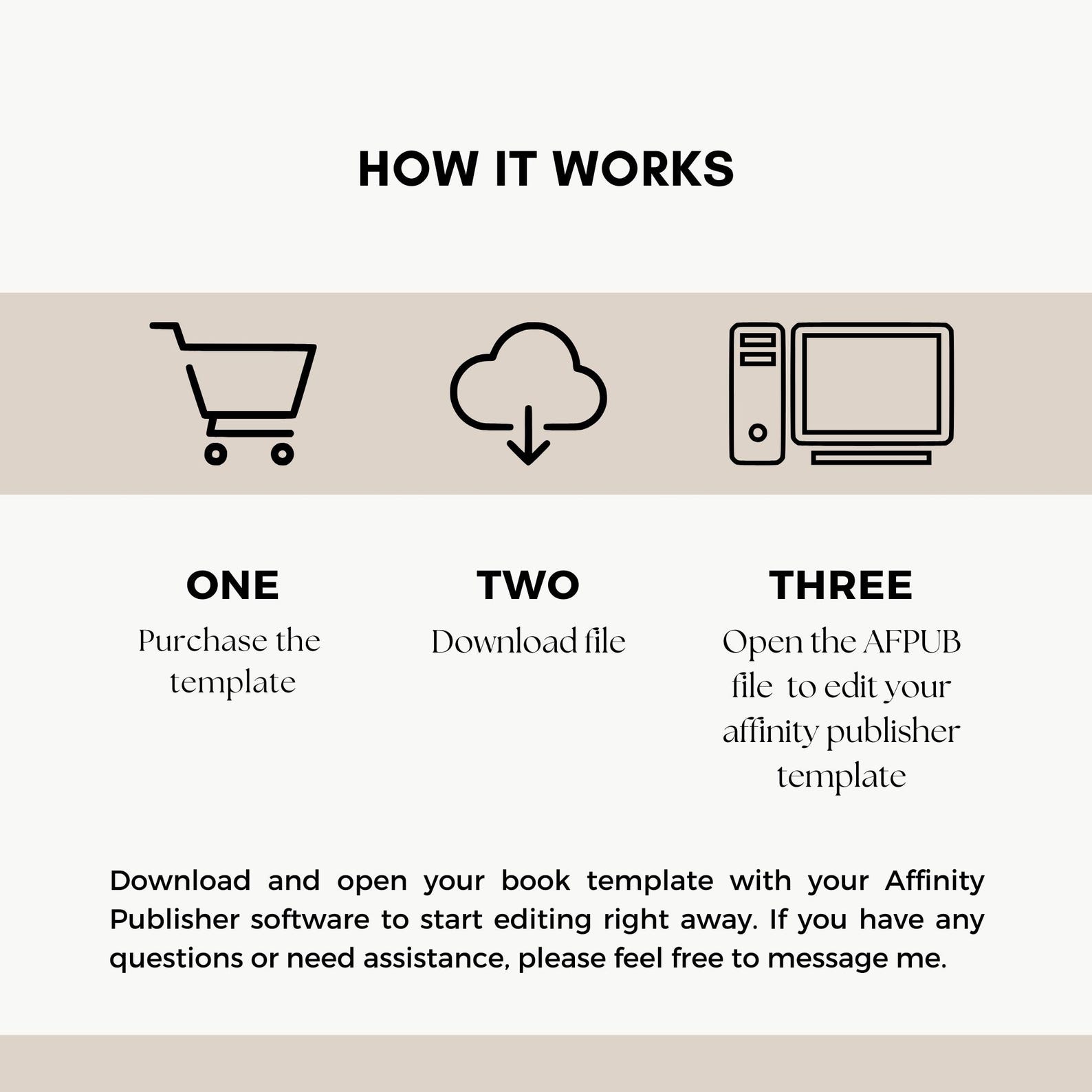Family History Book Template for Affinity Publisher 2 (software Not ...