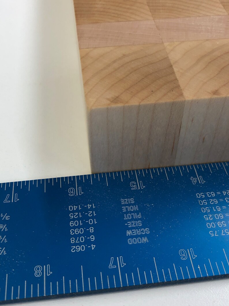 Thick Maple End Grain Cutting Board. Etsy