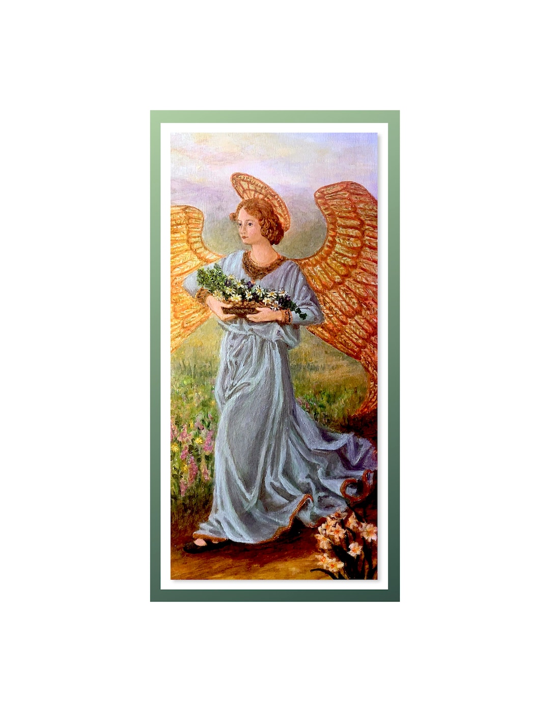 Spring Angel Sun Setting Renaissance