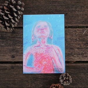 Print peinture sorcière des émotions dessin art illustration