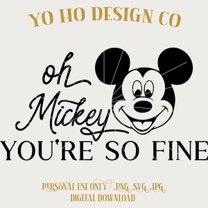 Eres tan fina - mickey - diseño divertido - club del ratón - parques vintage - PNG - SVG - JPG - Descarga digital - Diseño inspirado - Camiseta digital