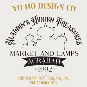 Aladdin - market - Agrabah - Vintage Parks - PNG - SVG - JPG - Digital Download - Inspired Design - Shirt Digital