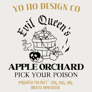 Wicked  Queen Grimhilde - Snow white - Vintage  - sticker - T shirt - PNG - SVG - JPG - Digital Download - Inspired Design - Shirt Digital