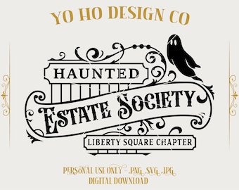 Kunst van de Haunted Estate Society | Liberty Square-hoofdstuk (digitale download)