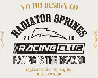 Radiator Springs Racing Club - Diseño de Rayos (Descarga digital)