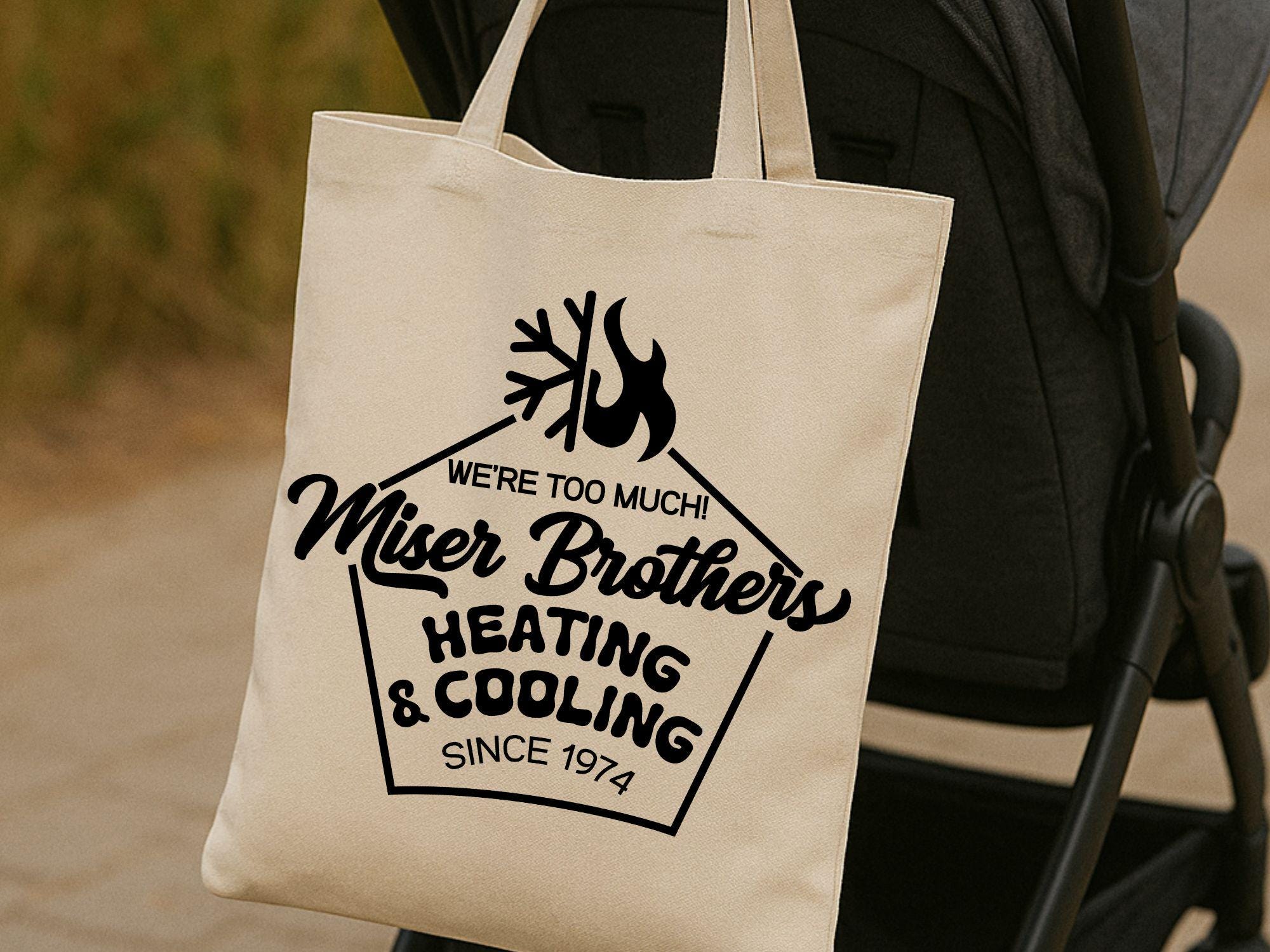 Miser Brothers Heating & Cooling Retro Christmas Funny SVG PNG JPG ...