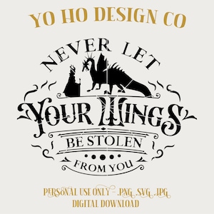 Maleficent Dragon Wings - Magic Parks Graphic (PNG SVG JPG Digital Download