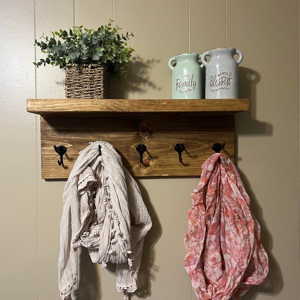 Rustic Coat Rack Etsy