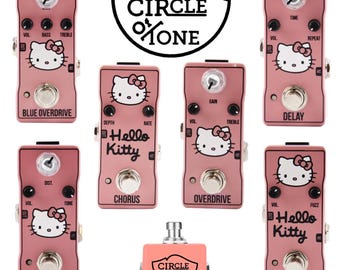 Circle of Tone ALL 6 Models PACKAGE DEAL Hello Kitty Series Guitar/Bass Effect Pedals