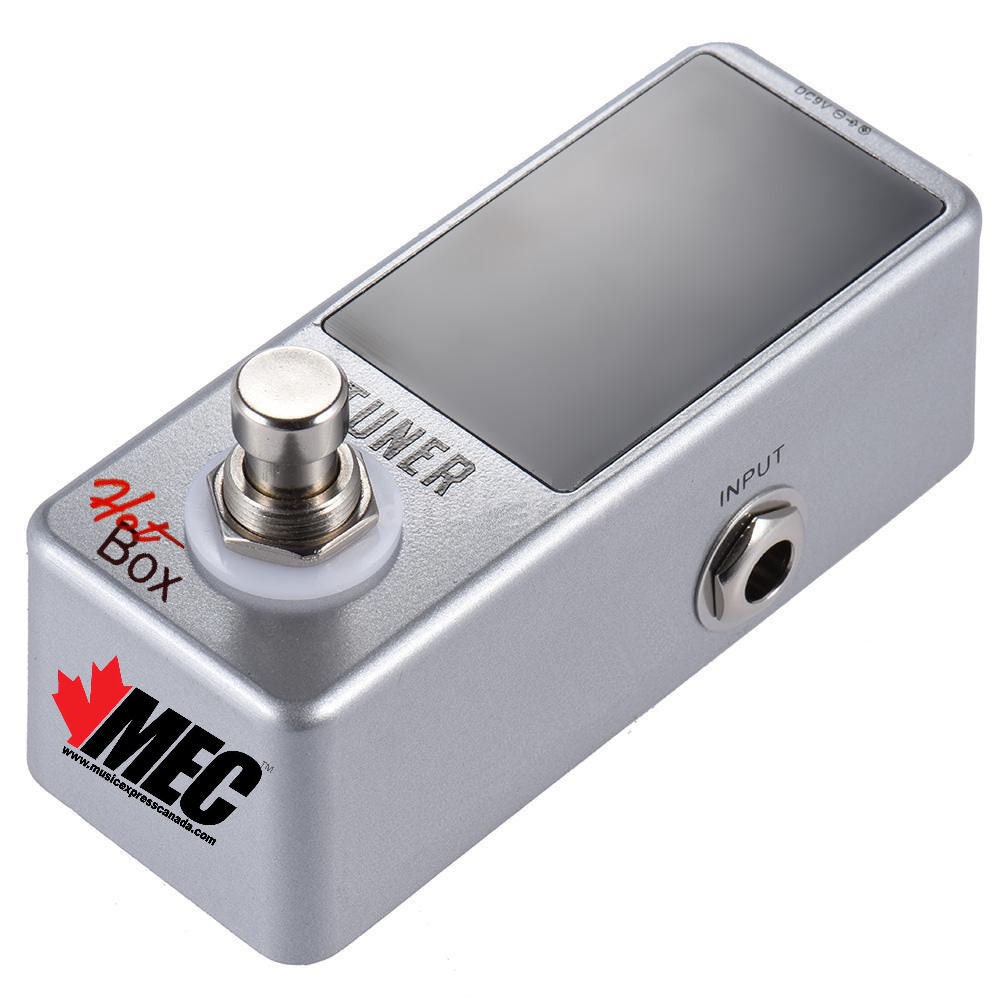 Hot Box MEC-CH 1 Tuner Attitude Series Mini Chromatic Guitar Bass ...