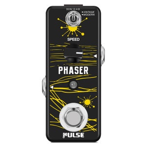 Pulse Technology Phaser Analog Phaser Guitar Effect Pedal True Bypass