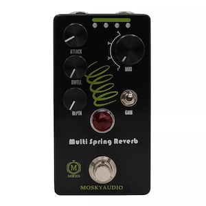 Mosky Multi Spring Reverb Modulation 4 opzioni Pedale effetto chitarra