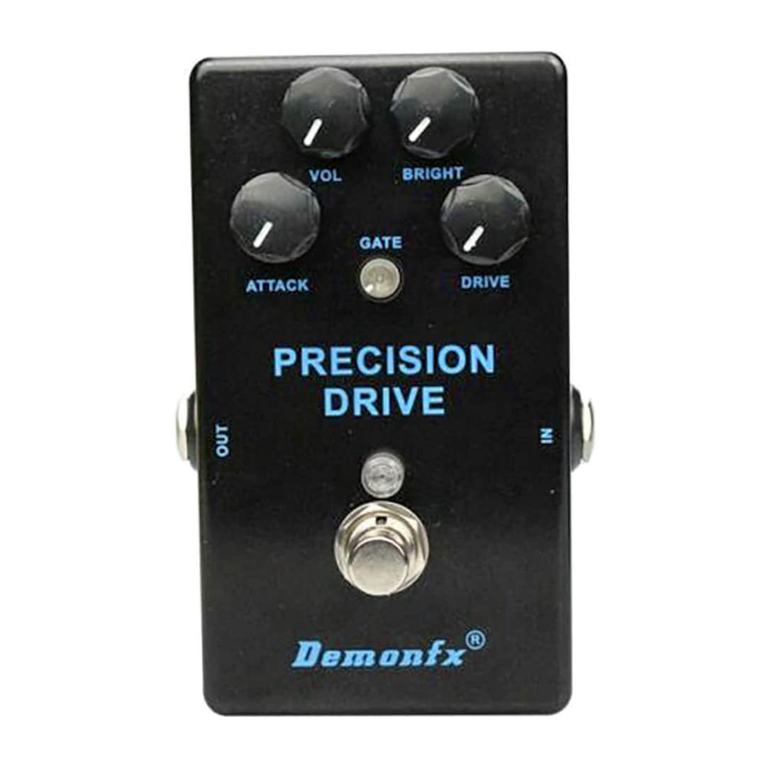 Demonfx Precision Drive Overdrive W/gate Option Guitar Effect Pedal - Etsy