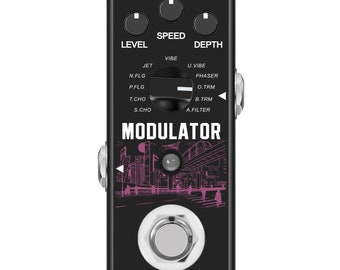 Pulse Technology Modulator 11 Kinds Of Classic Modulation Effects in One Pedal