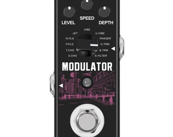 Pulse Technology Modulator 11 Kinds Of Classic Modulation Effects in One Pedal