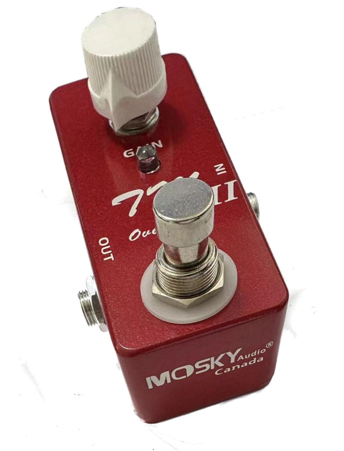 Mosky Audio Canada TM II Overdrive mini Guitar Effect Pedal True Bypass, foto 3 di 3