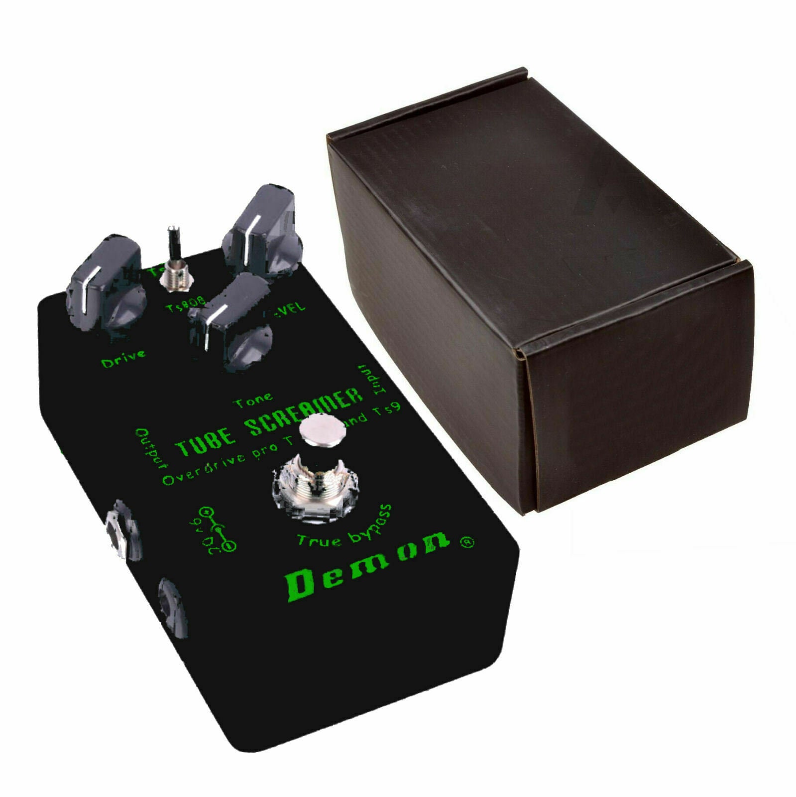 Demonfx Demon Black Tube Screamer T8/T9 Overdrive Demonfx Demon Black Tube Screamer T8/T9 Overdrive