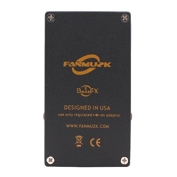 Fanmuzk/demonfx Solar Finger Bass Pedal Metal Distortion With Low