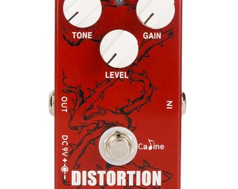 Caline Canada CP-78 Red Thorn Distortion Electric Guitar Effect Pedal