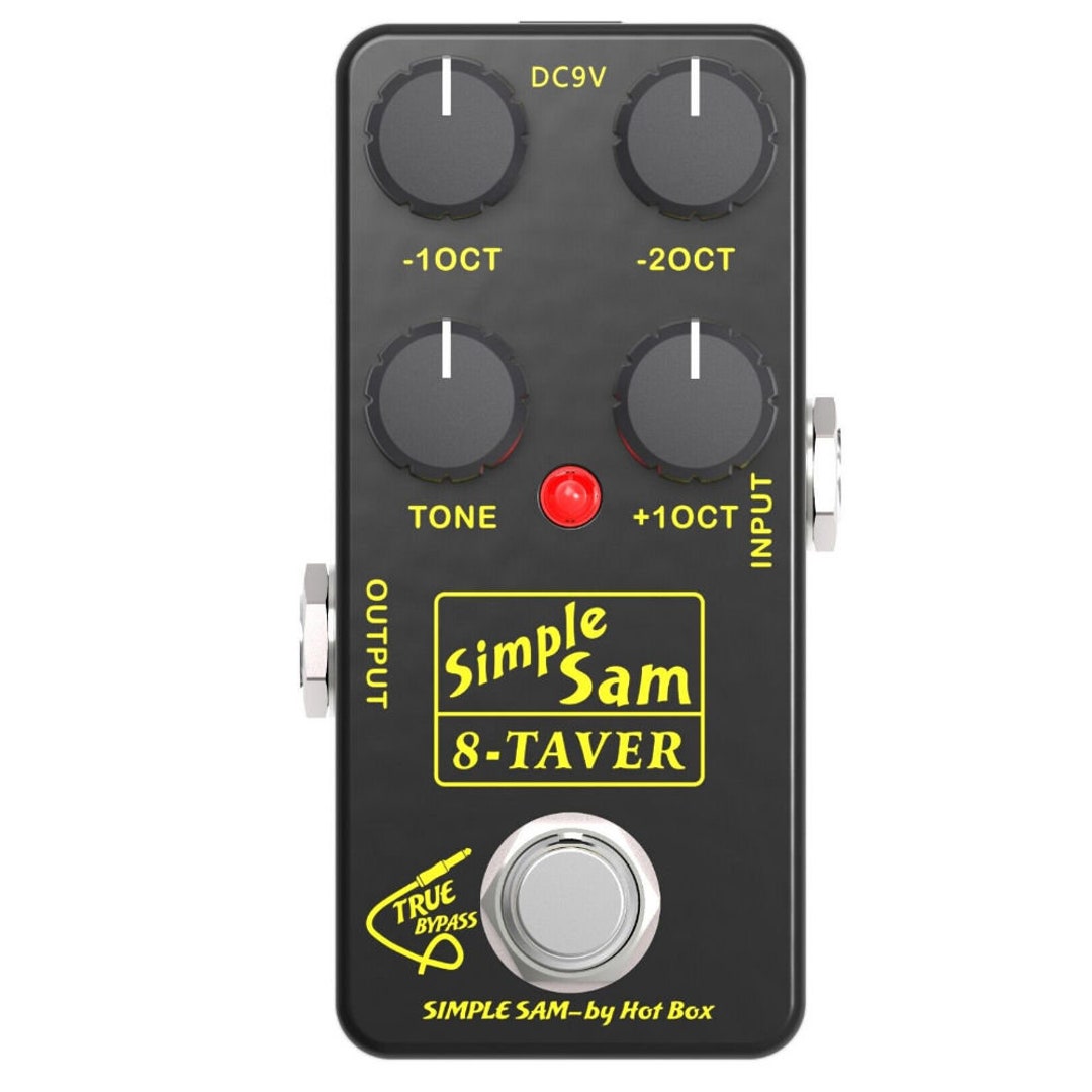 Simple Sam 8-taver Octaver Guitar Effect Pedal True Bypass