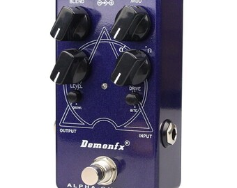 Demonfx ALPHA OMICRON Bass Preamp/ Overdrive - Etsy
